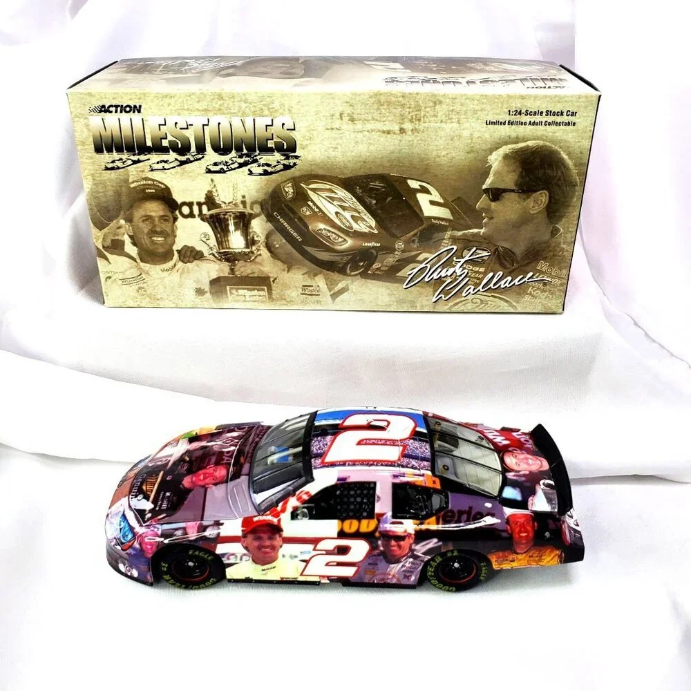 Rusty Wallace #2 Milestones 1:24 Scale Stock Car 2005 Charger Club Car 1 Of 502